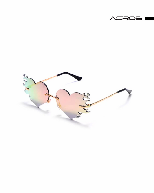 The Love Poison Y2K Ravewear – Juicy Couture-Inspired Heart Frames